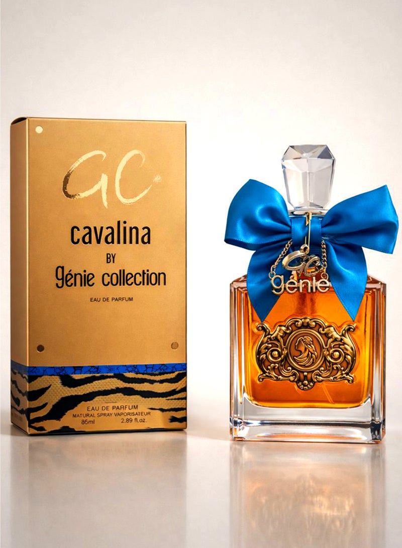 Genie Collection Luxury Perfume for Women Genie Collection Cavalina No. 8804 85ml | Long Lasting Women Perfume with Sweet Vanilla, Amber and White Floral Fragrance | The Best Eau De Parfum with Free 5ml Travel Bottle - Image 3