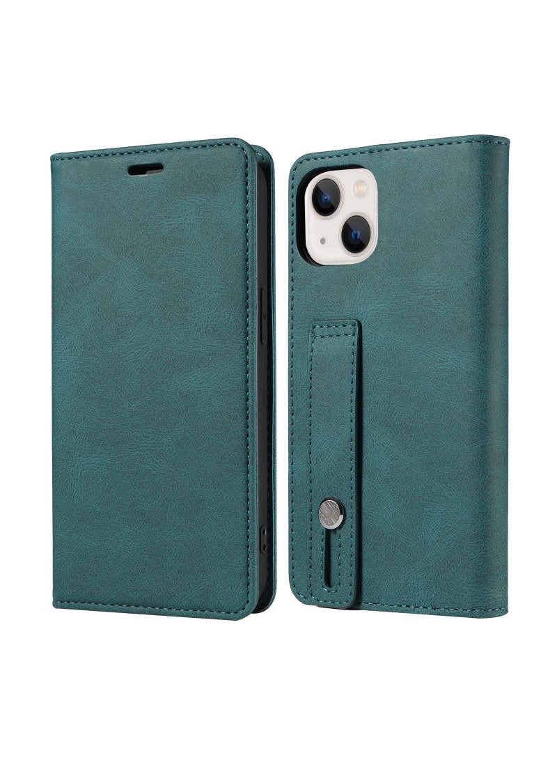 Loquat Suitable For iPhone Flip Type Solid Color Phone Leather Case 