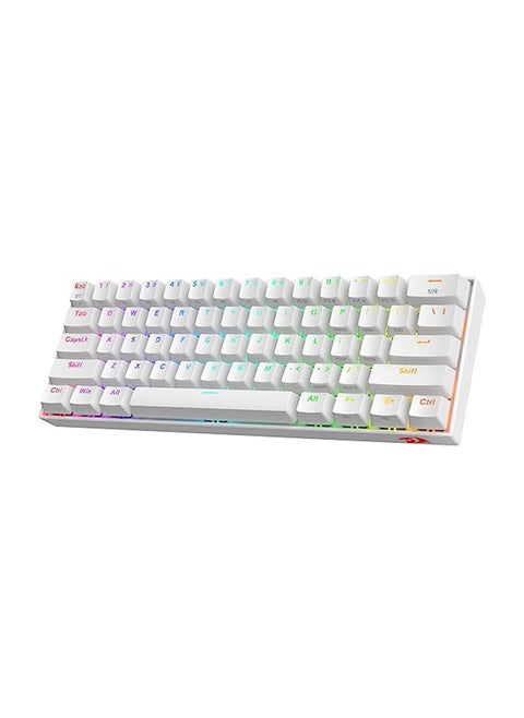 K530 Pro Draconic 60% Wireless RGB Mechanical Keyboard, Bluetooth/2.4Ghz/Wired 3-Mode 61 Keys Compact Gaming Keyboard w/100% Hot-Swap Socket, Free-Mod Plate Mounted PCB & Linear Red Switch