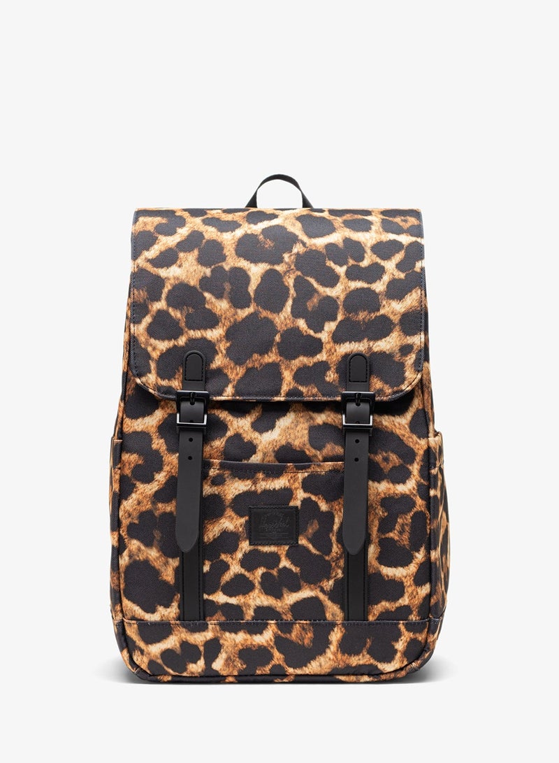 Herschel Retreat  Small Backpack Digi Leopard Light fits upto 13/14" Laptop - Image 1