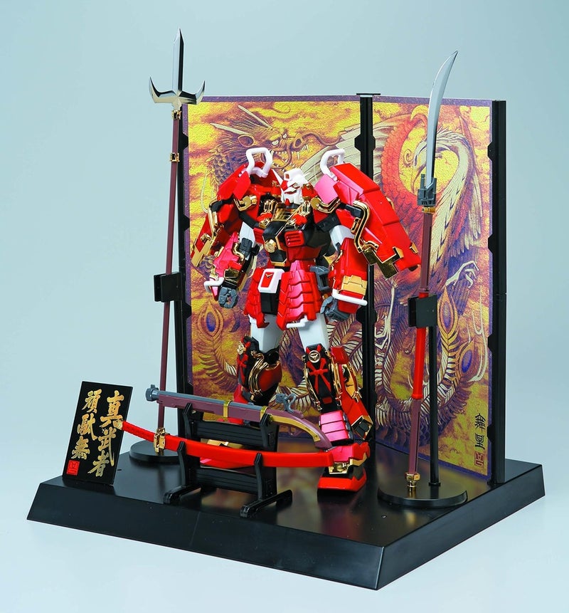 Bandai Spirits MG Shin Musha Gundam Sengoku no Jin, 1/100 Scale, Color Coded Plastic Model - Image 4