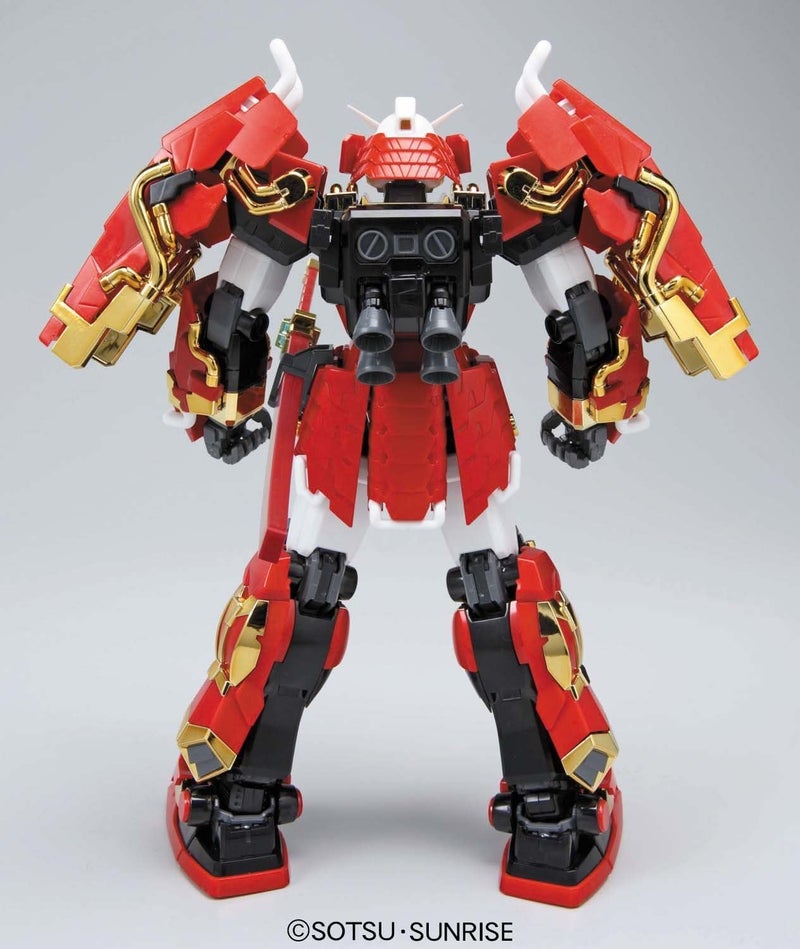 Bandai Spirits MG Shin Musha Gundam Sengoku no Jin, 1/100 Scale, Color Coded Plastic Model - Image 3