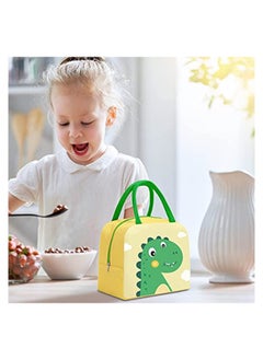 KASTWAVE Kids Lunch box Insulated Soft Bag, Waterproof Lunch Bag for Adults, Kids Cartoon Colors Insulated Lunch Box Cooler Bag Portable Tote Bag Food Storage Bag for Women Men Work School Picnic  - Image 2