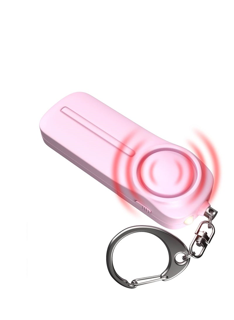 Y&D Personal Alarm Safety Panic Alarm Keychain Emergency Self Defence 130 DB Loud Siren Protection Device With Led Light Simple Operation Reusable For Women Kids Elders  - Image 1