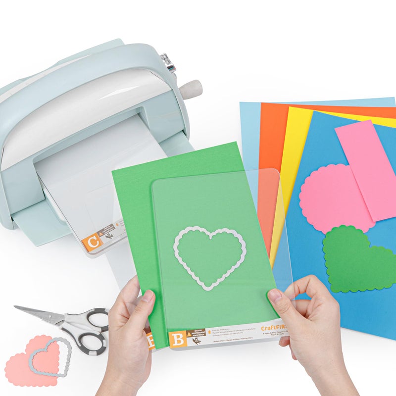 CraftFIRST B Cutting Plate for Cuttlebug Machine 5.87 x 7.75" Pack of 2 - Image 4