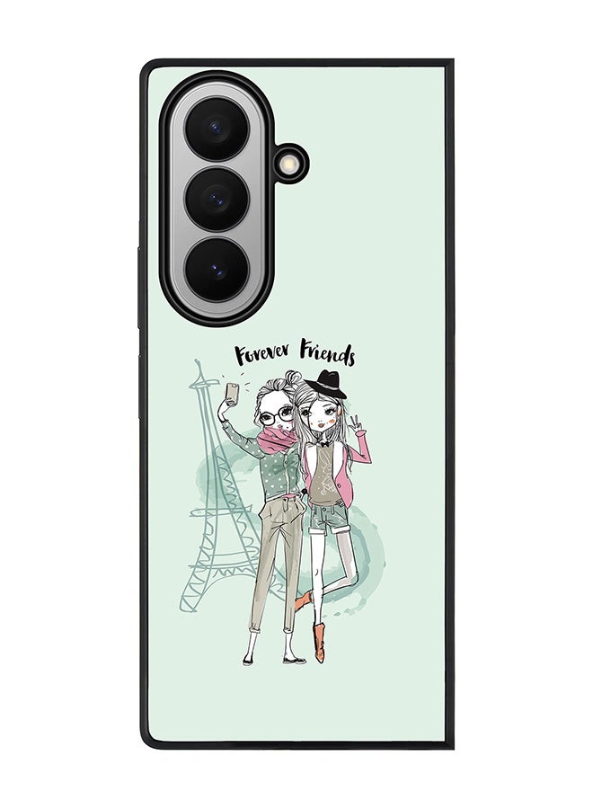 Stylizedd For Samsung Galaxy Z Fold7 Case,Slim fit Camera Protection, Shockproof Thin Phone cover  - Forever Friends