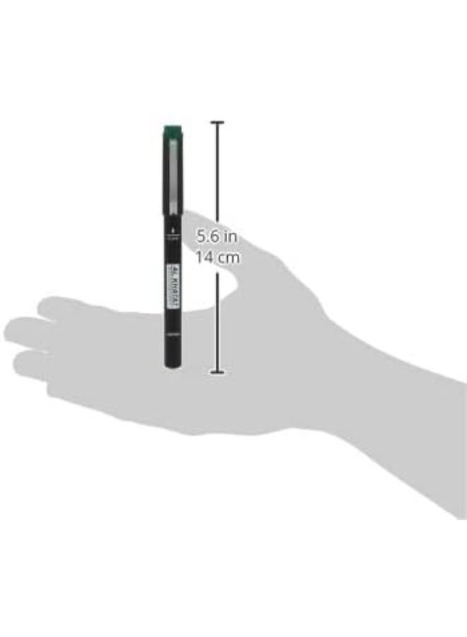 Al Khatat Calligraphy Pen, 1 mm Line Width, Green - Image 3