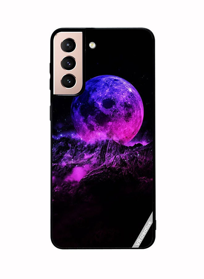 VR CREATIVE Protective Case Cover For Samsung Galaxy S21 Plus 5G Galaxy2 Design Multicolour - Image 1
