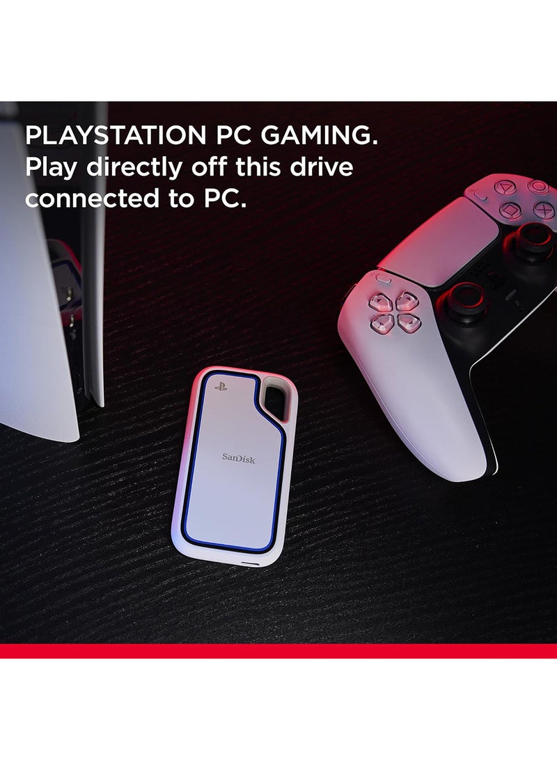 سانديسك Extreme 1TB Portable SSD for PlayStation 5 Console and PC - Image 5