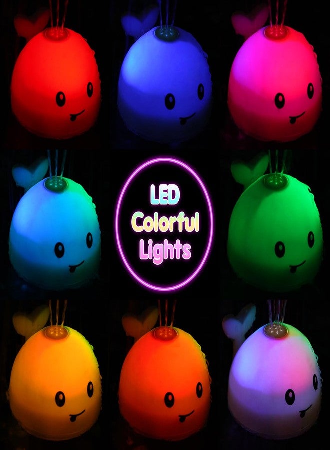 جيجيلي لعبة استحمام حوت للأطفال الرضع من جيجيلي - سهلة الشحن - ألعاب استحمام للأطفال من عمر سنة إلى 3 سنوات - نافورة استحمام مضيئة - لعبة استحمام للأطفال من عمر 6 إلى 18 شهرًا - لعبة رشاش ماء - هدايا عيد الفصح للأطفال - هدايا عيد الميلاد الأول والثاني والثالث - Image 3