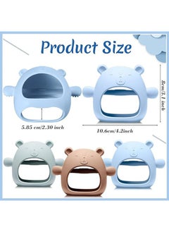 Silicone Baby Teething Anti-Dislodgement Wrist Toy, Safe And Healthy Material, More Suitable For Baby Sucking And Chewing. Promote Baby's Healthy Teething, Suitable For 0 To 12 Months Baby Use - pzsku/ZD2E28523721C04462A7DZ/45/_/1711505083/dc32b804-06b2-41e3-8150-0b89a715f9e2