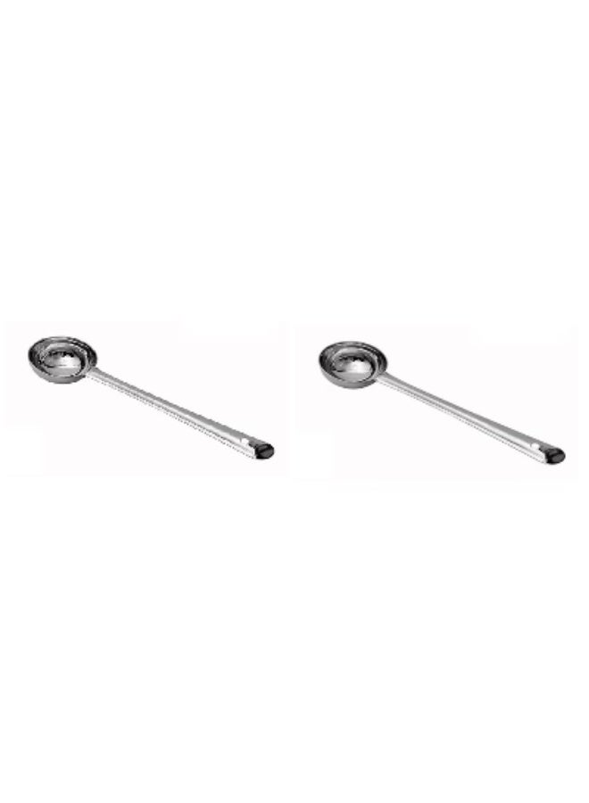 ميهيك Pack of 2 Flare Ladles – Durable Heat-Resistant Cooking & Serving Ladle for Soup, Curry & Sauces - Image 2