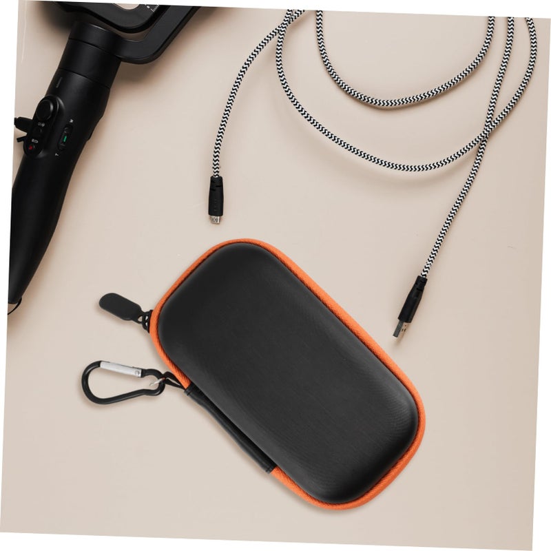 Tofficu Portable Hard Drive Case Compact SSD Storage Bag Lightweight Organizer For Travel - Image 5