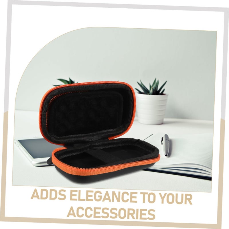 Tofficu Portable Hard Drive Case Compact SSD Storage Bag Lightweight Organizer For Travel - Image 4
