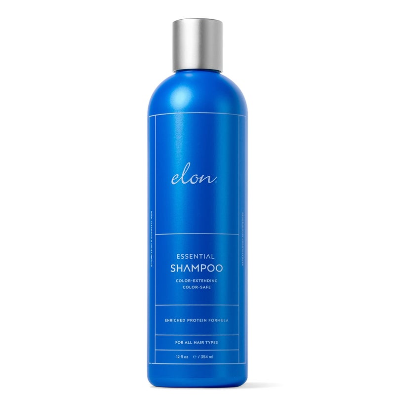 Elon Essential Shampoo for Damaged Hair  For Dry Hair ColorSafe  ColorExtending Hair Repair  Hydrating Shampoo  Sulfate Free  Paraben Free 12 Fl Oz