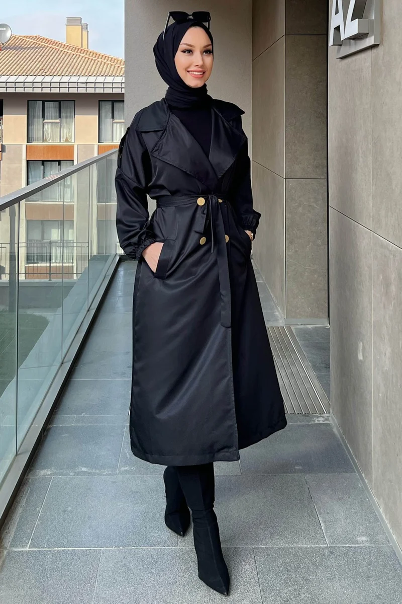 Tofisa 11032-BLACK Trench