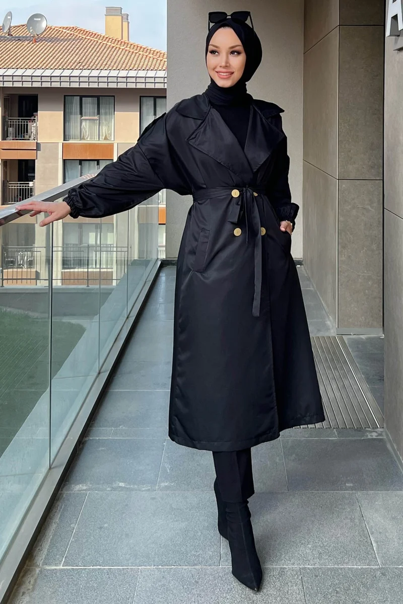 Tofisa 11032-BLACK Trench