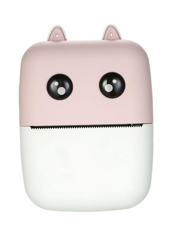NIBEMINENT Bluetooth Pocket Thermal Printer 10.9x3.8x7.9cm Pink/White  - Image 1