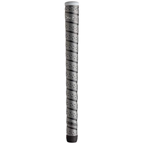 Winn Dri-Tac Wrap Oversize (+1/8") Dark Gray Golf Grips - 9 Piece Bundle - Image 2
