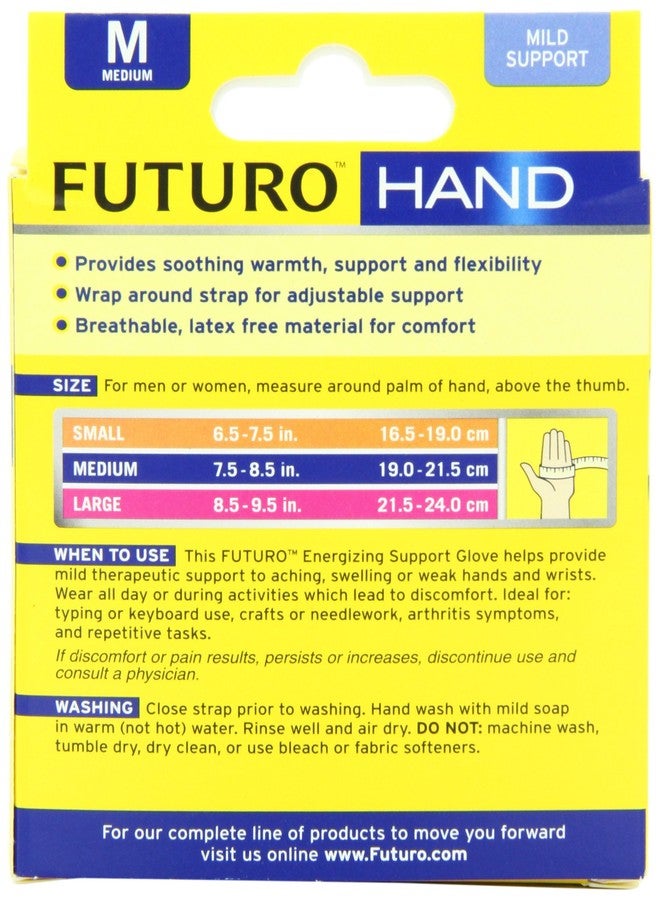 Futuro Energizing Support Glove, 09185EN, Medium - Image 3