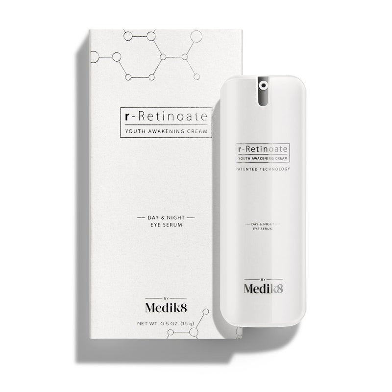 Medik8 R-Retinoate Day and Night Eye Serum - Hydrating Vitamin A Undereye Serum - Reduces Fine Lines, Wrinkles, Dark Circles - Gluten Free - 0.5 oz - Image 1