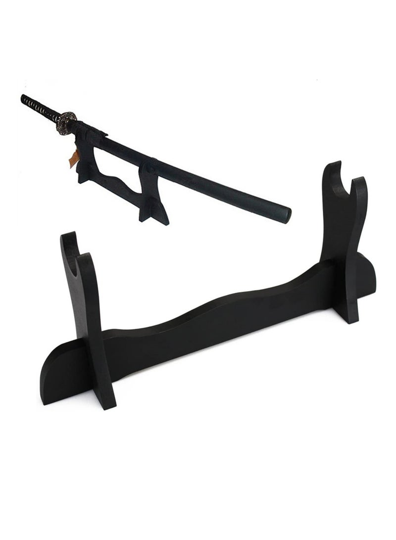 Wooden Sword & Stick Display Stand – Elegant Base for Collectibles - Image 2