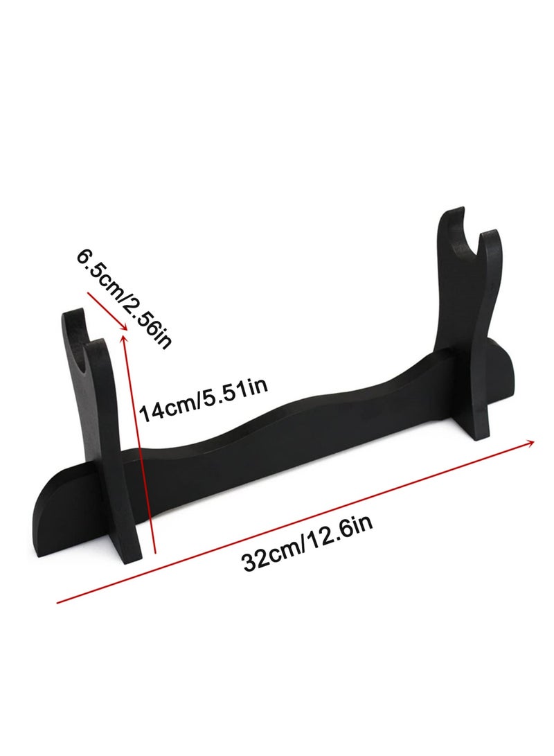 Wooden Sword & Stick Display Stand – Elegant Base for Collectibles - Image 1
