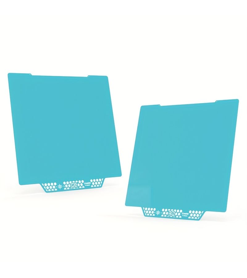 بلات البناء من نوع PEI PETIGO Cryogrip Pro بحجم 254x241 ملم طراز Glacier لطابعات Prusa MK3 MK3S MK4 MK4S ثلاثية الأبعاد، طباعة بدرجة حرارة منخفضة وسهولة الإزالة. - Image 3
