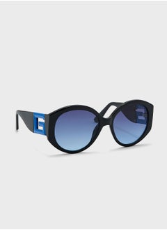 Half Frame Shape Sunglasses