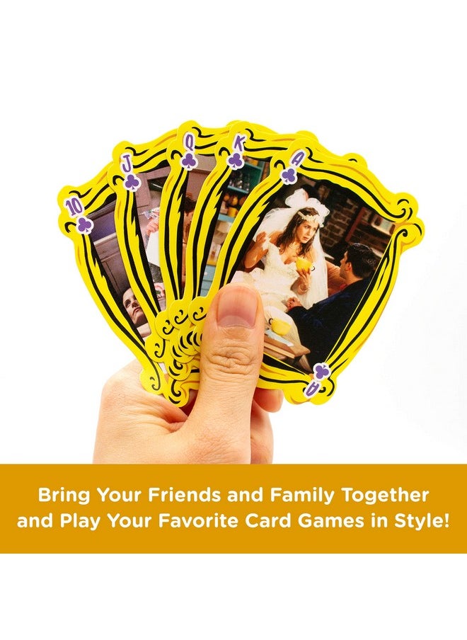 Aquarius Friends Playing Cards - Friends Shaped Deck Of Cards For Your Favorite Card Games - Officially Licensed Friends Tv Show Merchandise & Collectibles  - Image 4