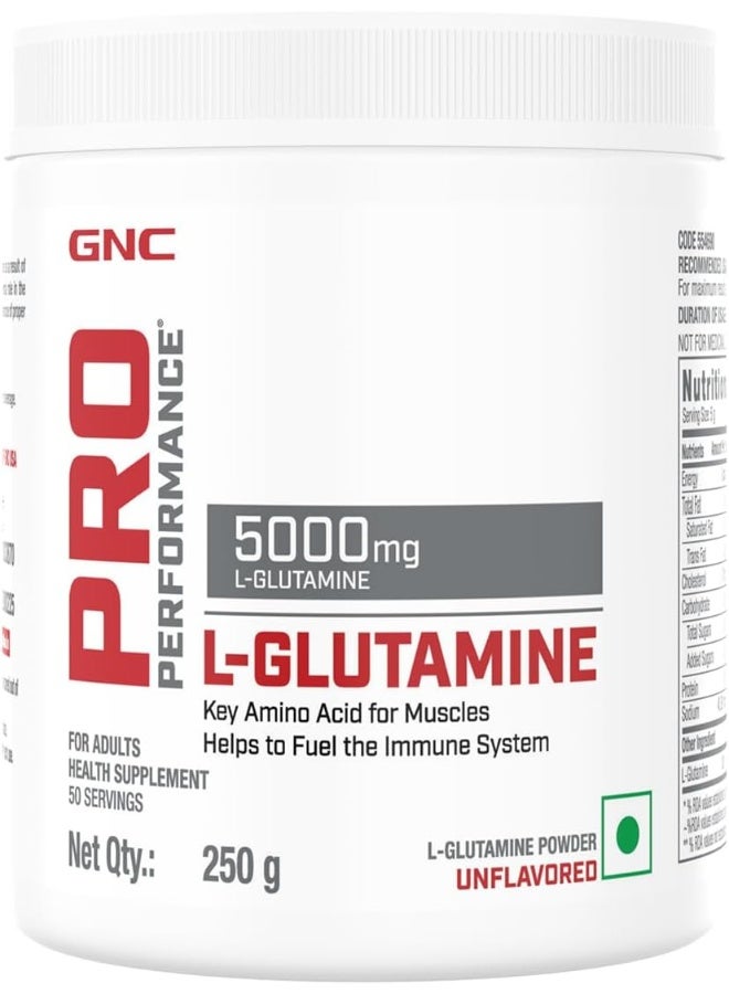 GNC PRO PERFORMANCE® L-GLUTAMINE 5000MG - Image 1