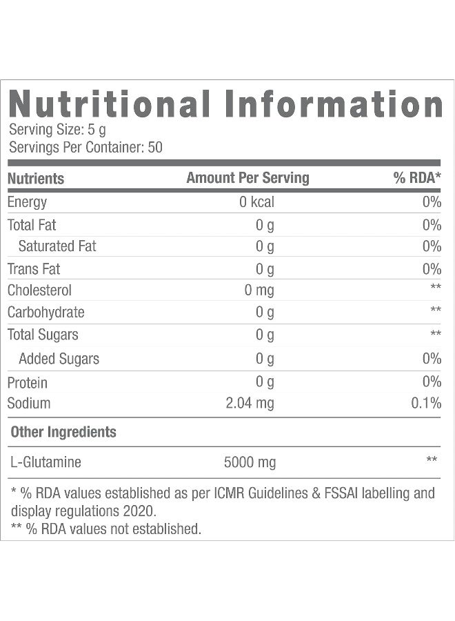 GNC PRO PERFORMANCE® L-GLUTAMINE 5000MG - Image 4