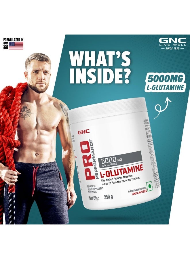 GNC PRO PERFORMANCE® L-GLUTAMINE 5000MG - Image 3