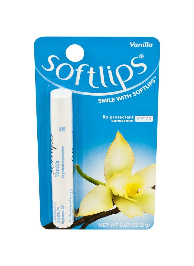 سوفت ليبس ترطيب وحماية مع عامل حماية من الشمس SPF 20 بالفانيليا  - Image 1