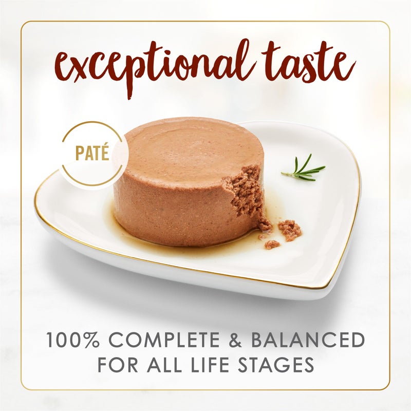 Fancy Feast Purina Fancy Feast Tender Beef Feast Classic Grain Free Wet Cat Food Pate - (Pack of 24) 3 oz. Cans - Image 2