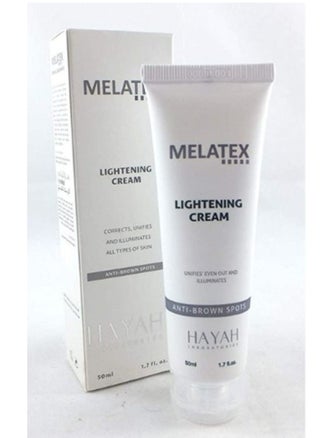 HAYAH MELATEX LIGHTENING CREAM 50ML - pzsku/ZD2E3BFF1544FE3D4F79EZ/45/_/1720533398/4fb919cb-5443-4e0f-8fea-f7c335868ff1