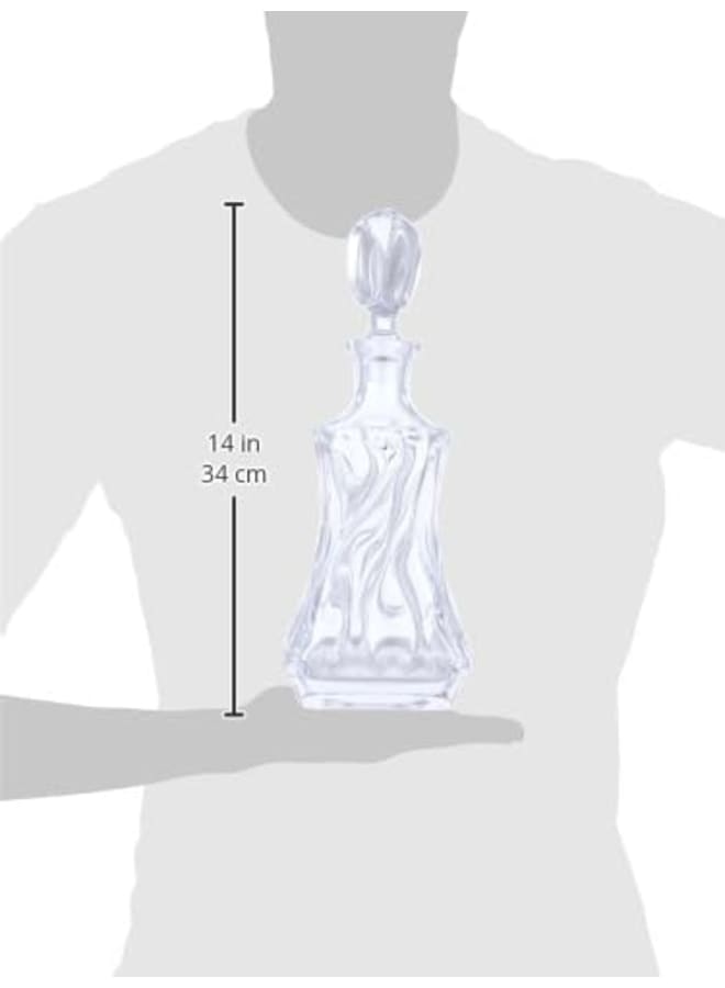 Bohemia Bamboo Decanter Non Lead 800Ml - Image 2