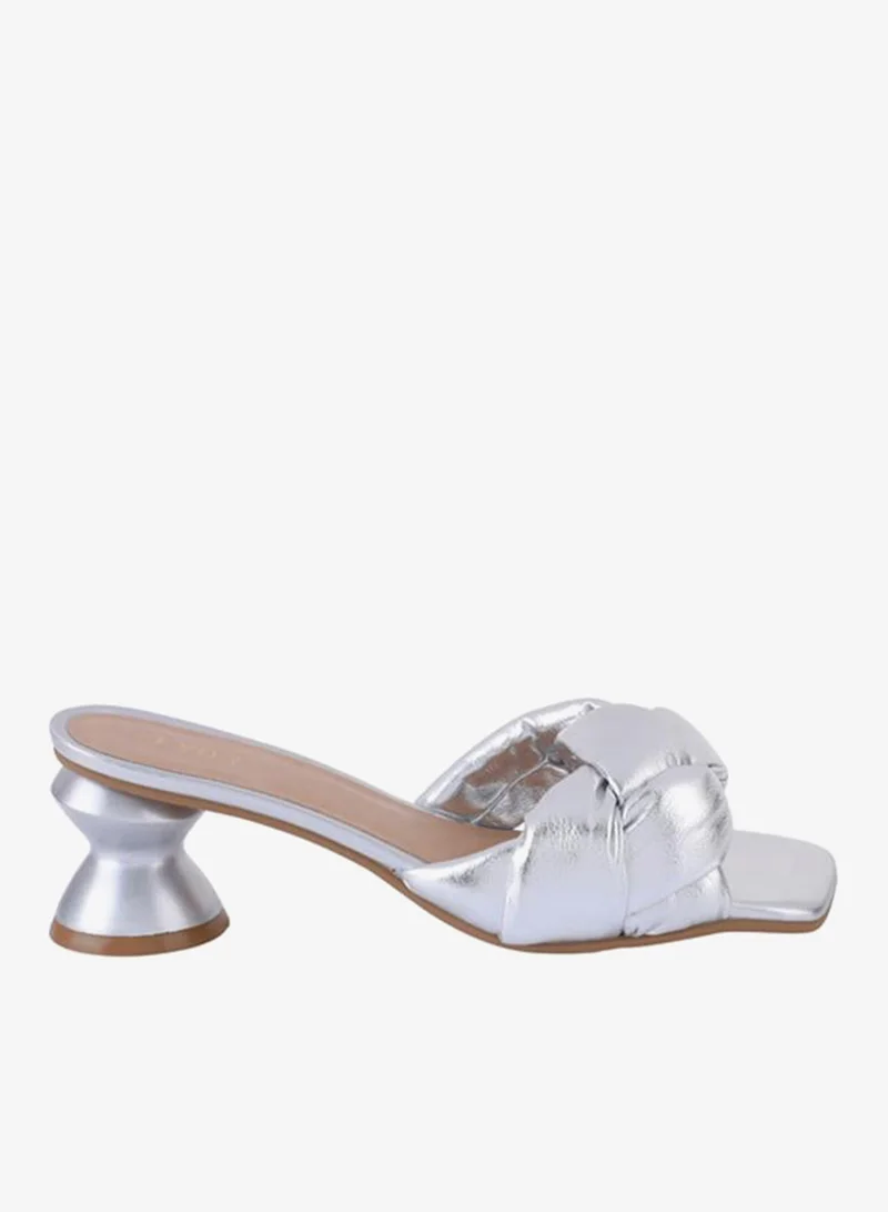 FYOR Metallic Braided Sandal BSS 058