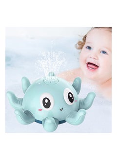 Bath Toy Baby Bath Toy Water Toy With Light Octopus Bath Toy From 1 to 2 Years Automatic Induction Spray Water Toy Gifts For Baby Children Toddlers