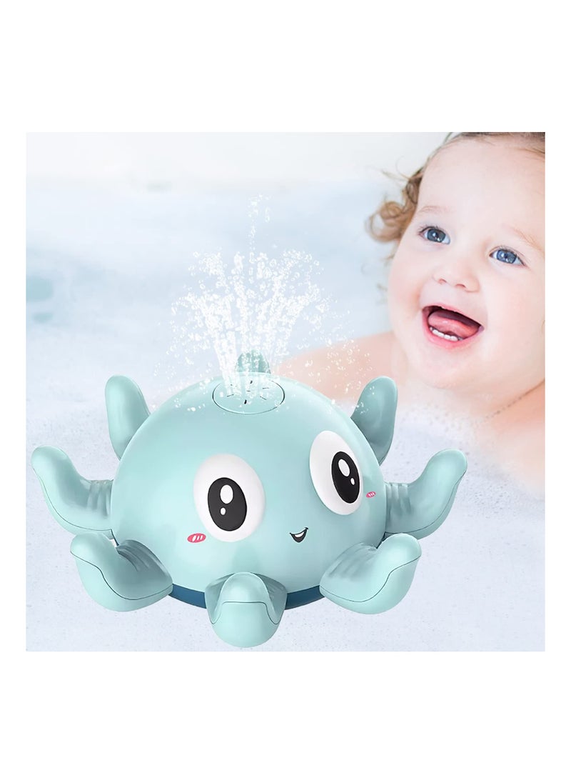 Generic - Bath Toy Baby Bath Toy Water Toy With Light Octopus Bath Toy From 1 to 2 Years Automatic Induction Spray Water Toy Gifts For Baby Children Toddlers - Image 1
