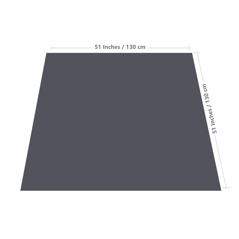 Womumon Splat Mat for Under High Chair/Arts/Crafts, WOMUMON Washable Spill Mat Waterproof Anti-Slip Floor Protector Splash Mat, Messy Mat and Table Cloth - Image 2