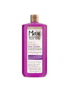 MAUI MOISTURE Maui Moisture Heal & Hydrate + Shea Butter Conditioner for Dry, Damaged Curls Helps Soften & Revive Curly & Coily Hair with Macadamia & Coconut Oils, Vegan & Silicone-Free, 13 fl. oz  - Image 1