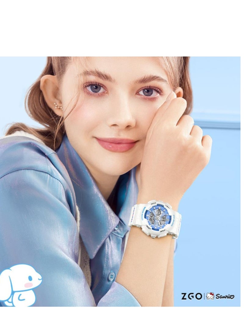 ZGO ساعة أطفال هدية مقاومة للماء ومضادة للسقوط ساعة طلاب رياضية ساعة إلكترونية مضيئة - Image 3