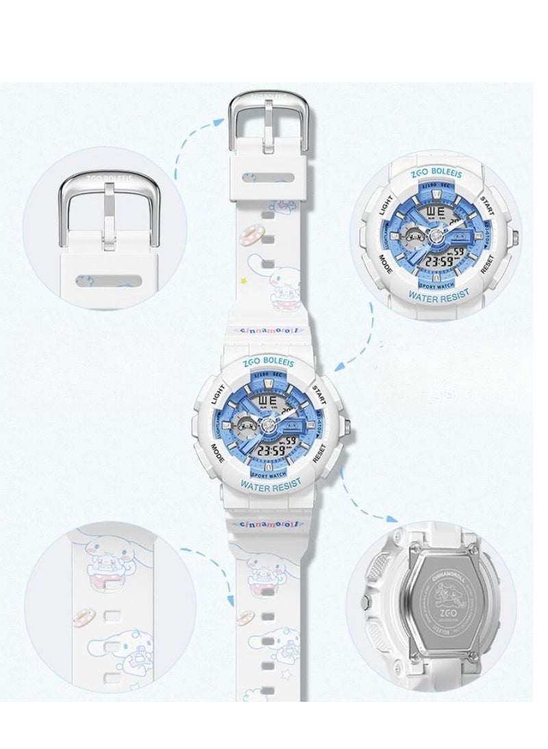ZGO ساعة أطفال هدية مقاومة للماء ومضادة للسقوط ساعة طلاب رياضية ساعة إلكترونية مضيئة - Image 5