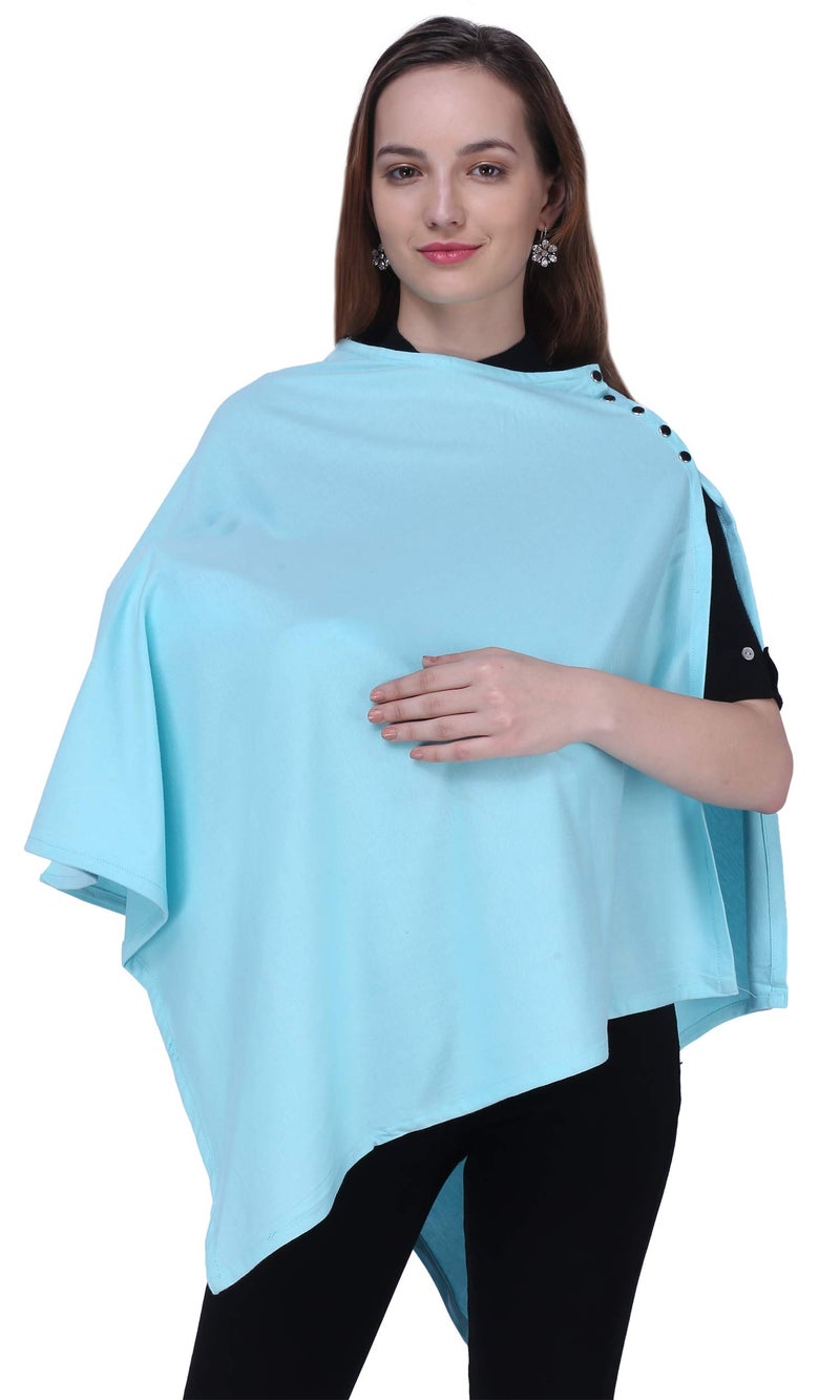 Warhammer Multi Use Breastfeeding Cover For Mother And Nursing Cover For Breastfeeding Mother (Blue),1 Count - Image 2