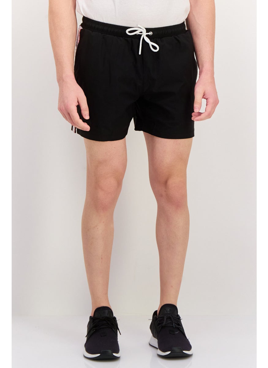 Ufc - Men Brand Logo Training Shorts, Black Combo - Image 1