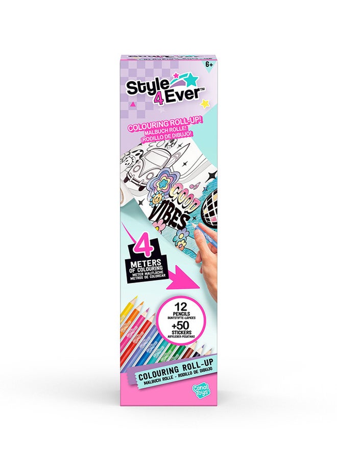 Canal Toys Coloring Roll Up  - Image 1