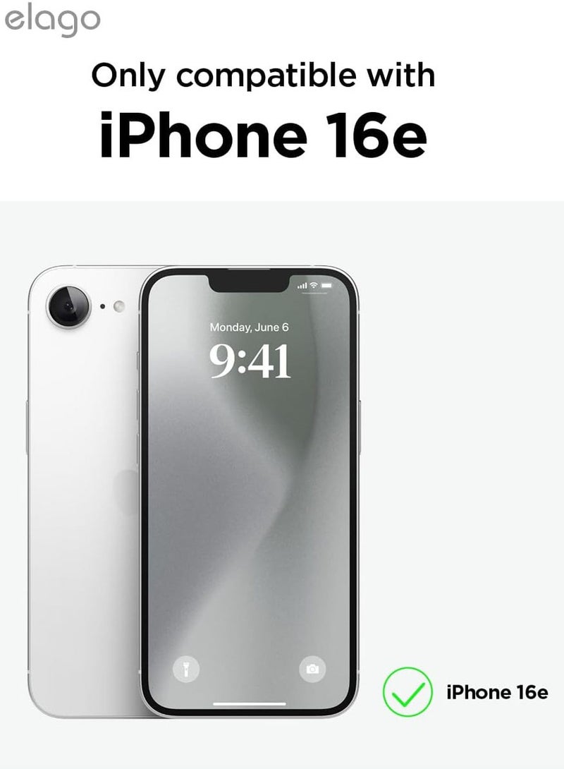 Elago غطاء حماية مغناطيسي لجهاز آيفون 16E (2025) متوافق مع حماية السقوط MagSafe - فضي أسود - Image 2