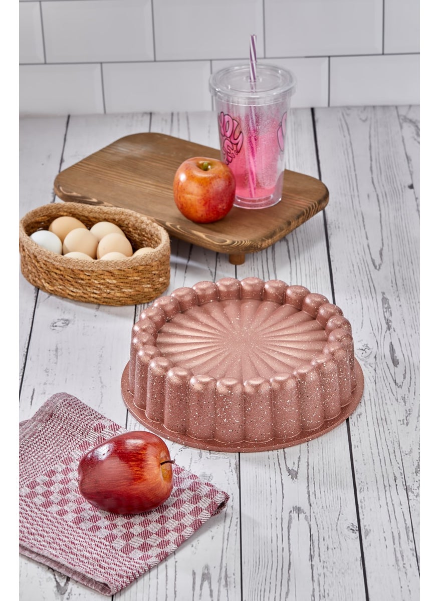 Granite Cast Tart Mold Rose Gold 26CM Boxed Sliced ​​Tart Pie Mold Rose Gold Boxed - pzsku/ZD2E473FC28D21284E9EEZ/45/_/1730739311/a4f5f4ee-2834-46dc-8973-078c40427d1c