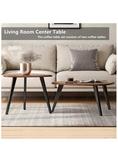 HXDream Coffee Table Set,Coffee Table,Sofa Coffee Table,Suitable for living room, reception room  - Image 3